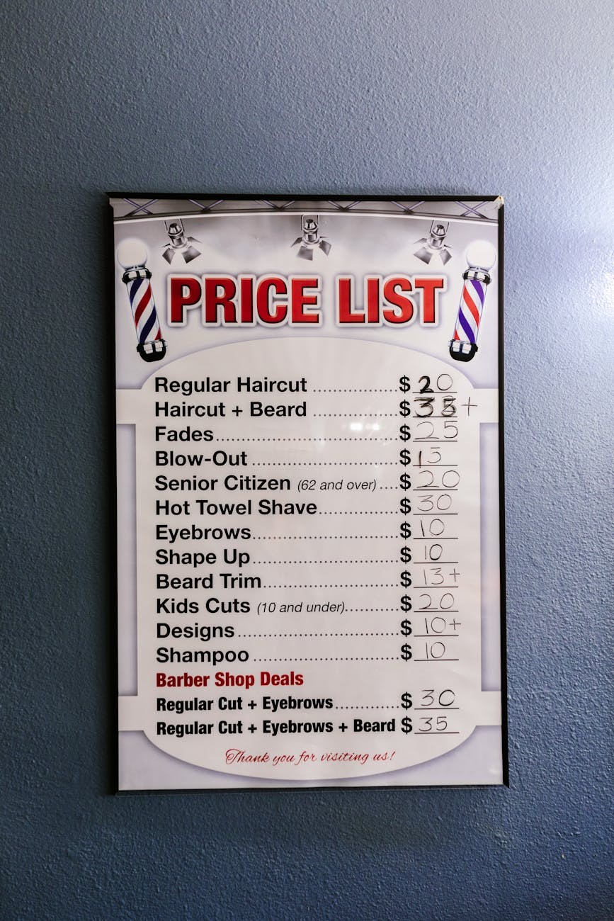 The Price of Service: Increased Menu Costs